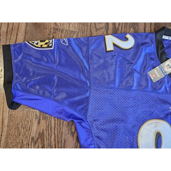 NFL On Field Jersey Torrey Smith #82 Reebok Baltimore Ravens Size 52 Purple NWT - Picture 7 of 14